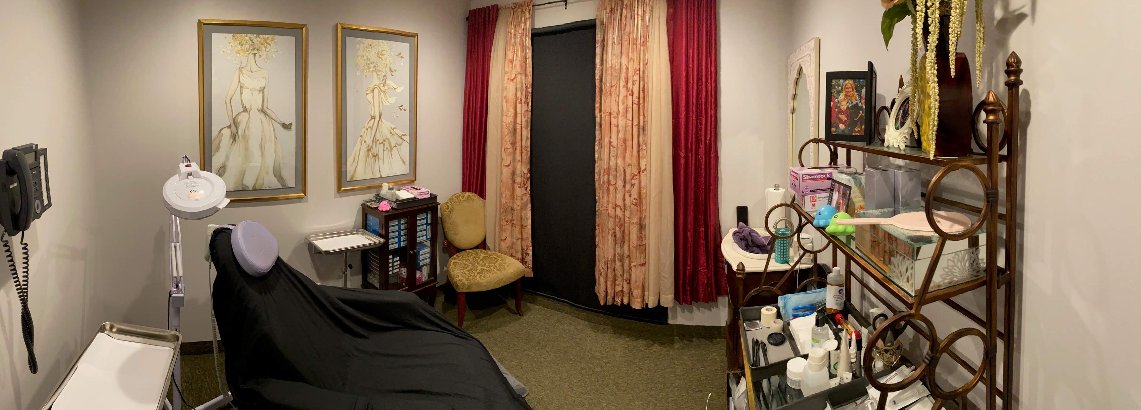 Injectable and PDO Threads treatment room at Elite Laser Center Stony Brook NY