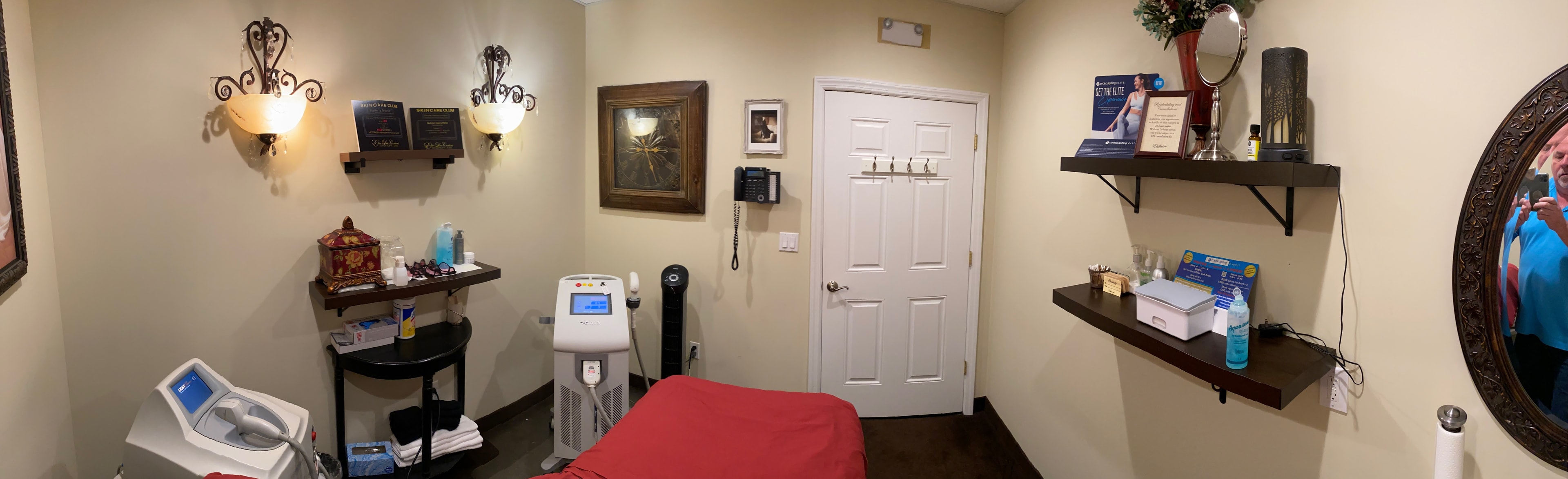Laser hair removal room 2 at Elite Laser Center NY